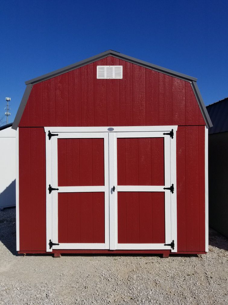 Brand New 10x12 Amish Built High Barn Storage Shed