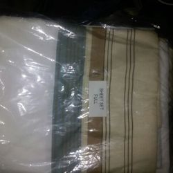 Full size sheet set $10