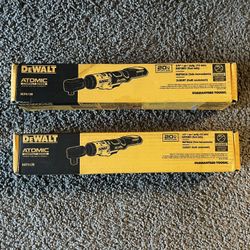 Dewalt 20 V 1/2 Ratchet And 3/8 Ratchet Separate Tools 