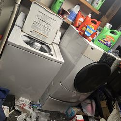 Washer and dryer pair