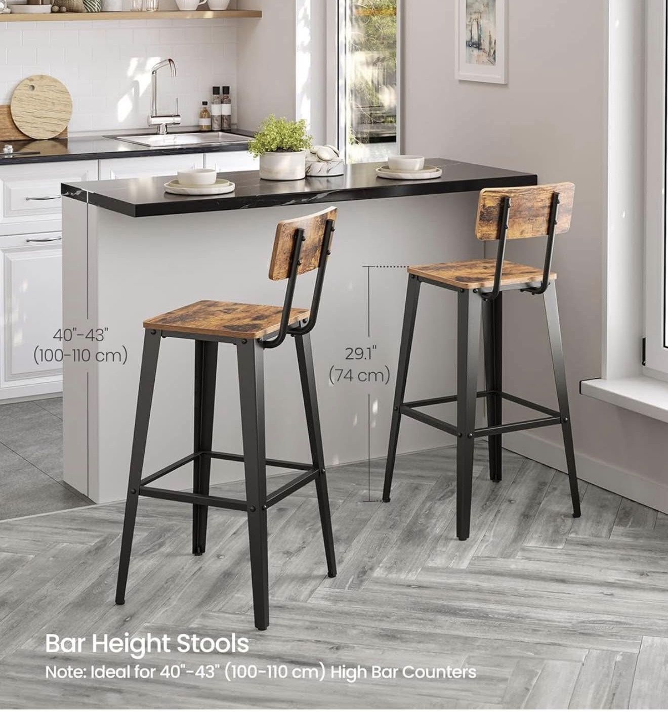 Bar Stools— Set Of 4