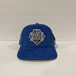KTH Kill The Hype World $eries Blue Corduroy SnapBack Hat, LA Dodgers, NWT ⚾️