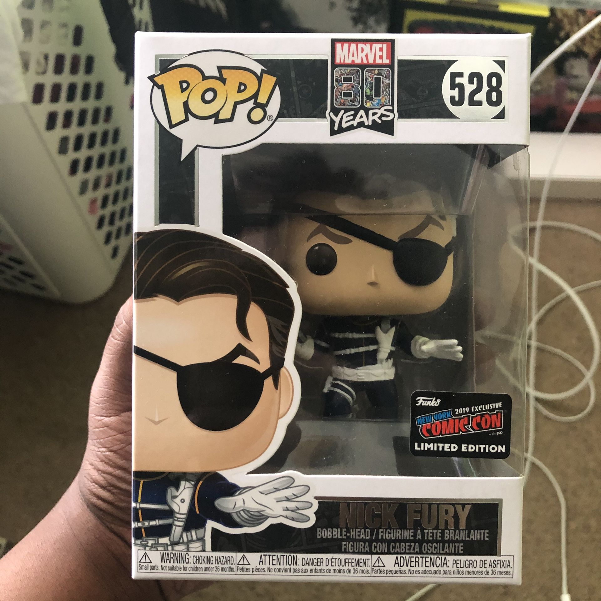 Nick fury Funko pop Nycc