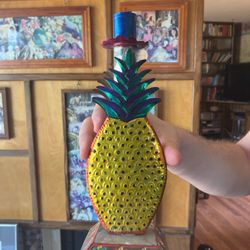 Mexican Tin Candlestick Holder