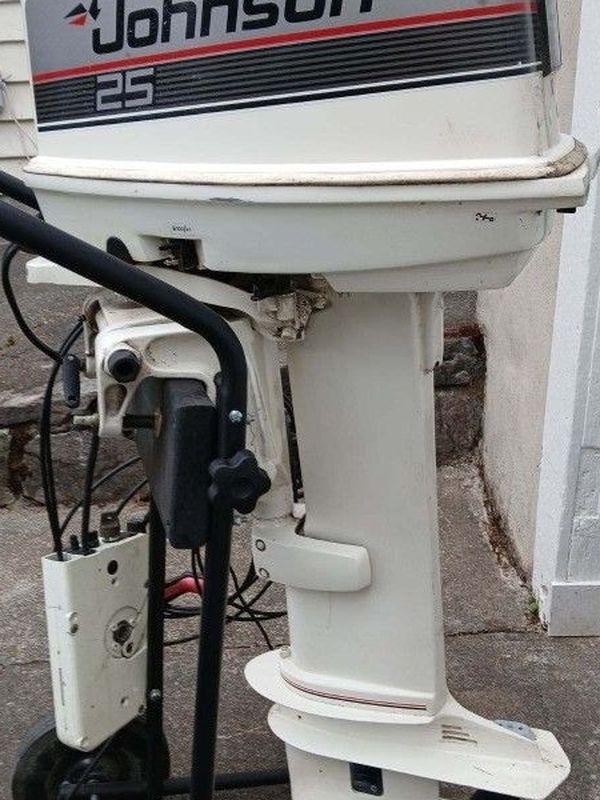 1987 Johnson 25hp Electric Start Outboard