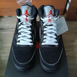 Jordan 5 Black Metallic Reimagined Size 11