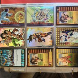 Rare 2000-2001 Dragon Ball Z Trading Cards