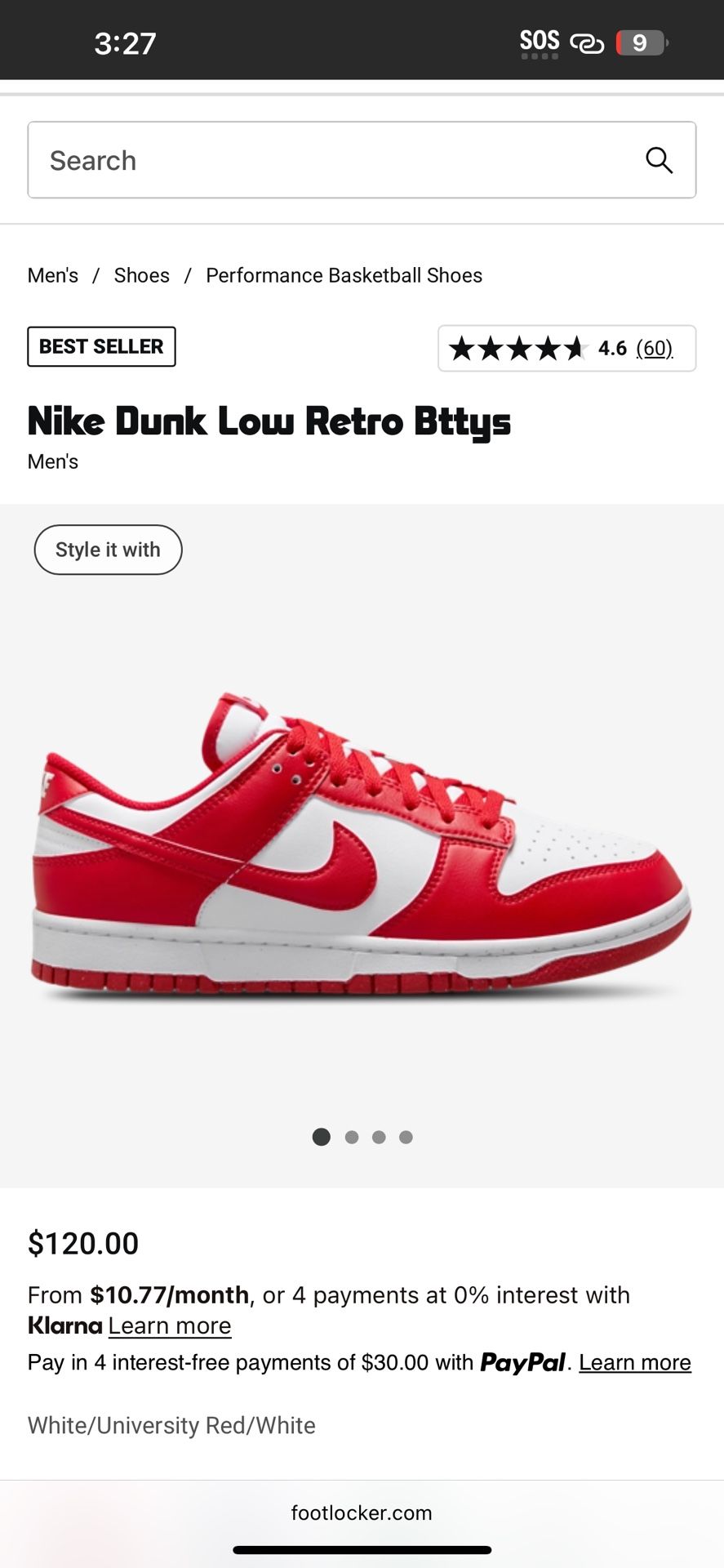 Nike Dunk Low St. John’s