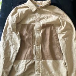 North Face Tan Dress Shirt
