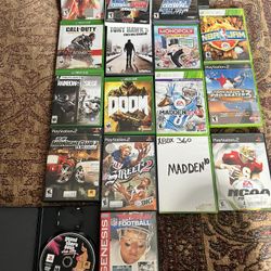 Lot Of Xbox/ps2 Games 