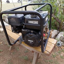 Water Pump/trash Pump 2 Inch Gasoline Starts Easy 212cc $148 Working 