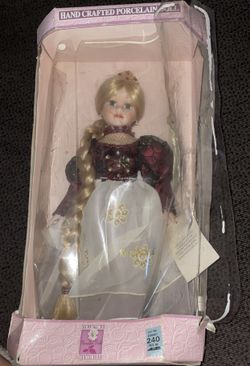 Collectible Memories Rapunzel Porcelain Doll