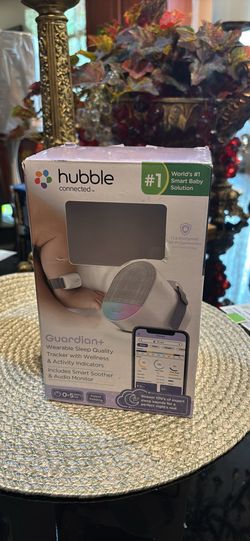 Hubble Guardian+ Wearable Wireless Baby Movement Sleep Quality Monitor