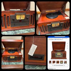 Crosley 4-in-1 Record Player $59.99
