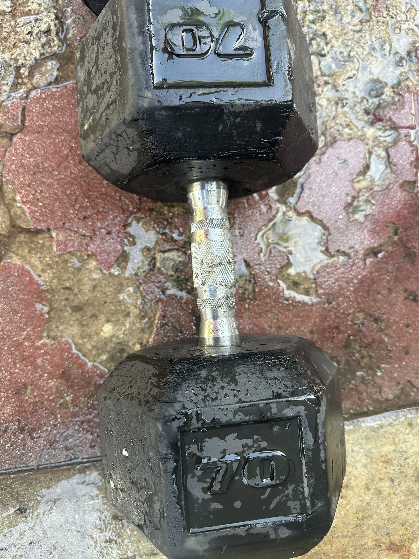 70 Lbs Dumbbells