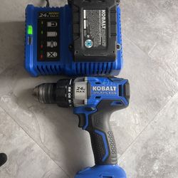 Kobalt 24-volt 1/2-in Keyless Brushless Cordless Drill Craftsman 