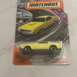 Matchbox 1970 Plymouth Cuda 