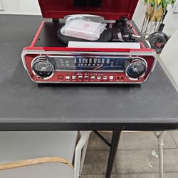 Ion Ford Mustang Record Player 