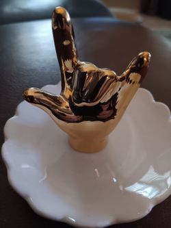 $10 I ❤️ You Ring Trinket Dish, Ceramic