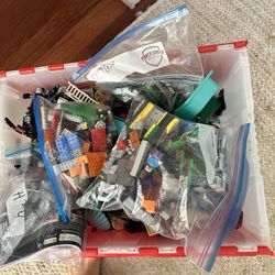 Huge Bucket Of Legos