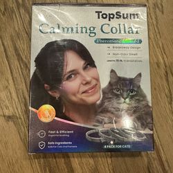 Calming Collar for Cats: Premium Calming Cat Collar - Cat Pheromone Collar - Effective Pheromone Collar for Cats - Effectively Ease Cat's Anxiety, 4 P