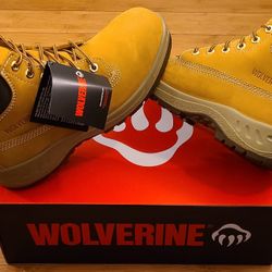 Wolverine Work Boots Size 12 For Men 