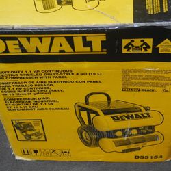 BRAND NEW DEWALT Heavy Duty 1.1 Electric Air Compressor D55154.