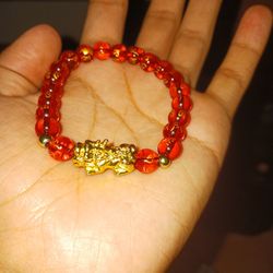 Chinesse Bracelet Red Cristals 