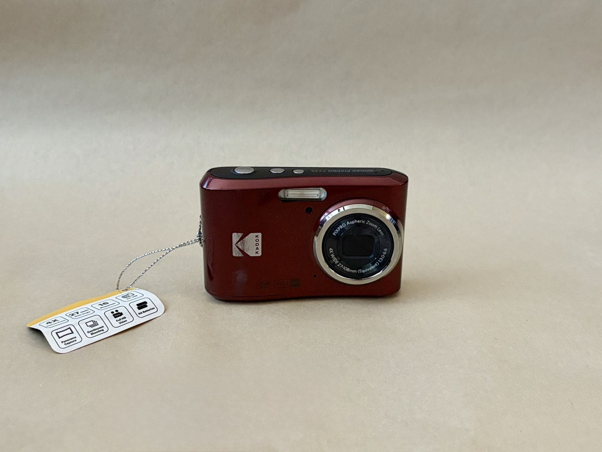 Kodak PIXPRO FZ45 Digital Camera – Red