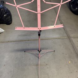 Pink Music Stand
