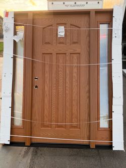 Exterior wood Door 68w x 82h