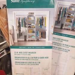 25 In Wide Closet Maid organizer