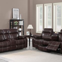 New Recliner Sofa And Loveseat