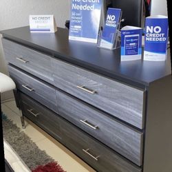 Dresser Black And Grey