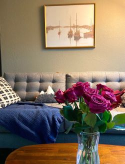 CB2 / Crate & Barrel Petrie Mid-Century Sofa | Excellent Condition