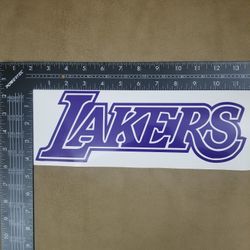 LA Lakers Vinyl Decal - Various Colors