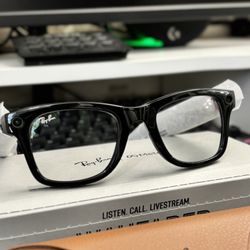 Ray Ban Wayfarer Meta AI Sunglasses