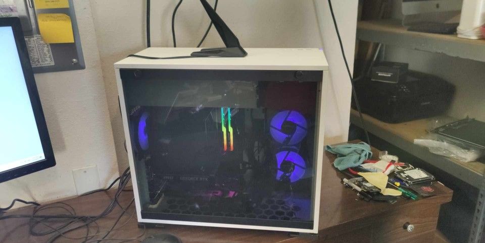 Gaming Computer Ryzen 7 5700X 3.4Ghz 64GB Ram 2TB Storage (1TB SSD) RTX 3050 8GB OC RGB Fans Win 11