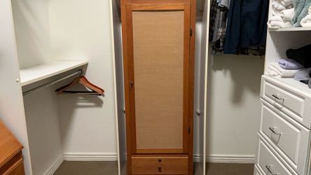 Gun Cabinet, all wood.