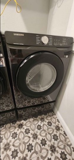 Samsung Smart Front Load Washer & Electric Dryer Set - 5.1 Cu. Ft. - Black