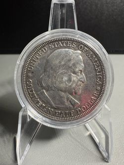 1893 Columbian Exposition Commemorative Half Dollar 90% Silver US Coin