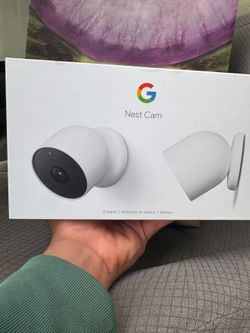 Google nest camera (2 pack) indoor/outdoor wireless