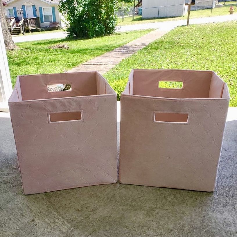 Better Homes & Gardens Velvet Fabric Storage Bins