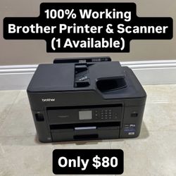 100% Working Brother Printer & Scanner (Only 1 Available) Pickup Today!