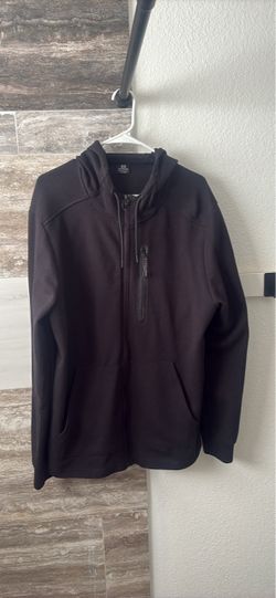 Black Full-Zip Hoodie Jacket