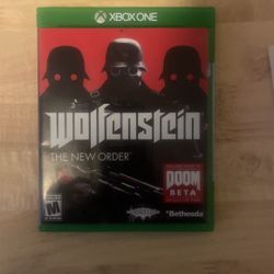 Brand New WOLFENSTEIN( The New Order) Game For XBOX ONe