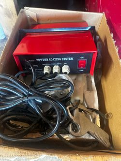 Powder coating system kit