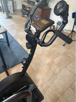 Compact stationary bike