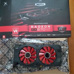 XFX Radeon RX 570 Graphics Card (4 GB GDDR5)