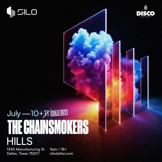 The Chainsmokers 18+ Concert Tickets